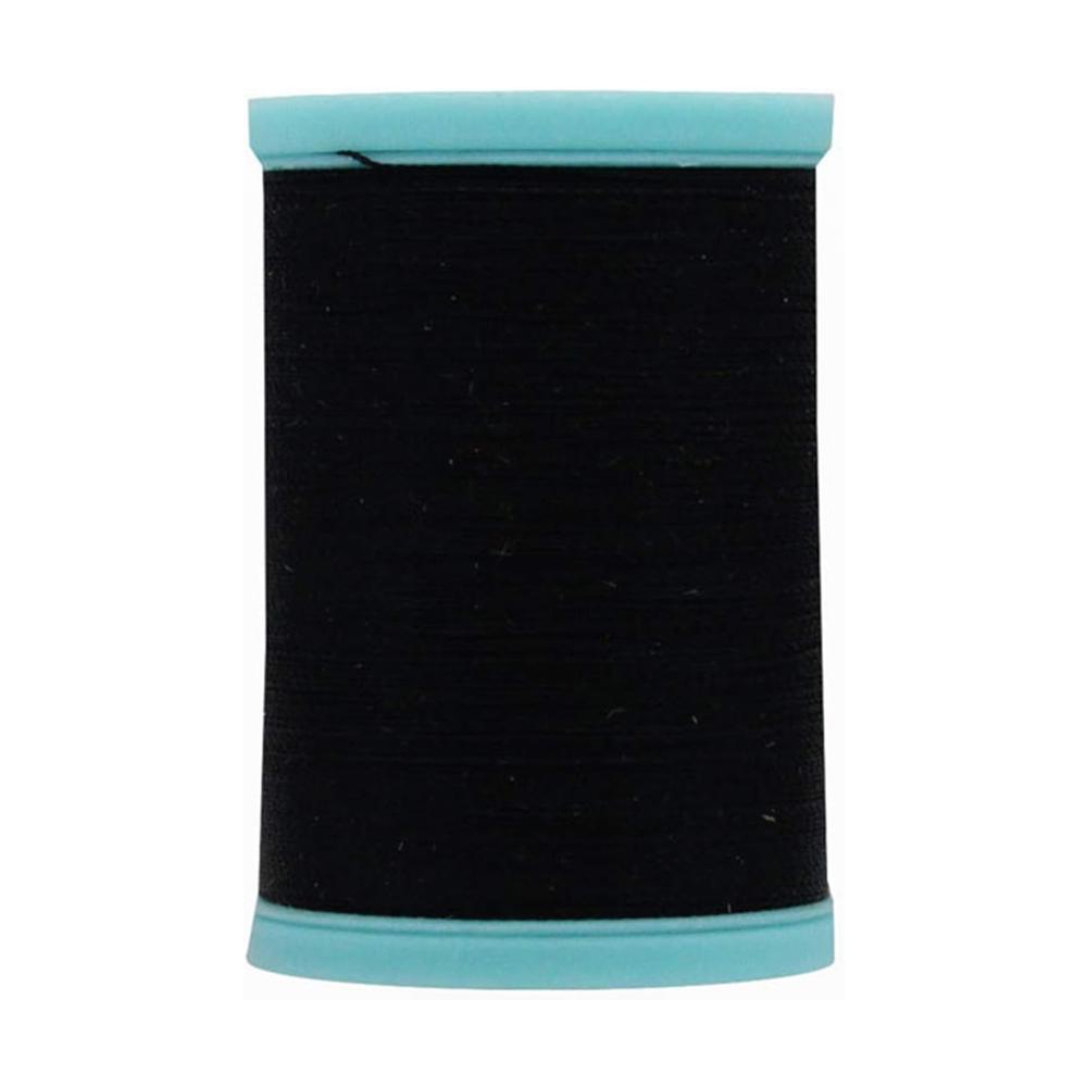 242-1.jpg Coats Eloflex Stretch Thread 225yd - Black - Image 1